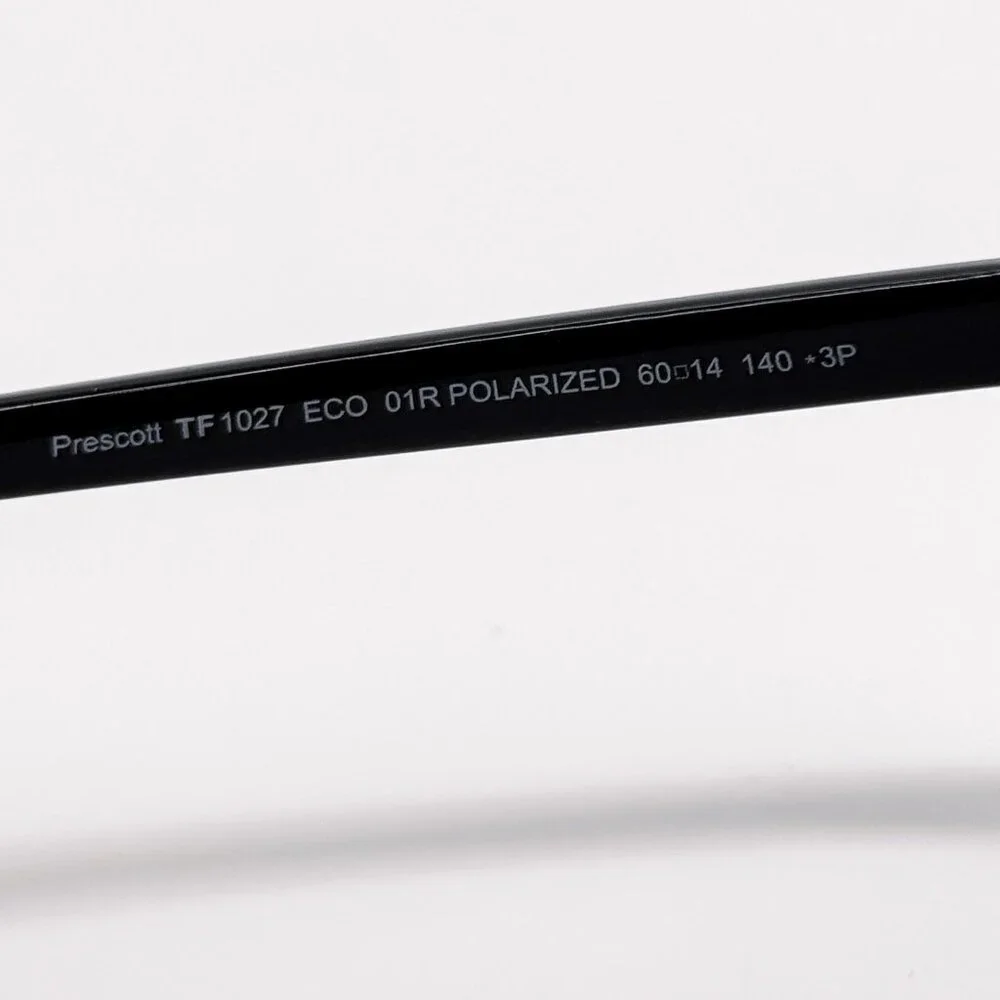NEW TOM FORD PRESCOTT TF1027 01R POLARIZED MEN SUNGLASSES FT1027/S 01R
